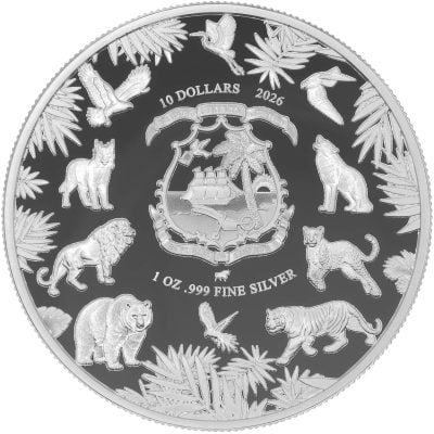 Liberia - 2026 - 3x 10 Dollars - Leopard, Polar Bear, Puma (Wild Essence series) 3x 1oz silver REGULAR - Image 10