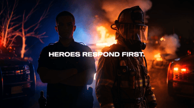 Cook Islands - 2026 - 2x 5 Dollars - First Responders POLICE & FIREFIGHTER set 2x 1oz silver