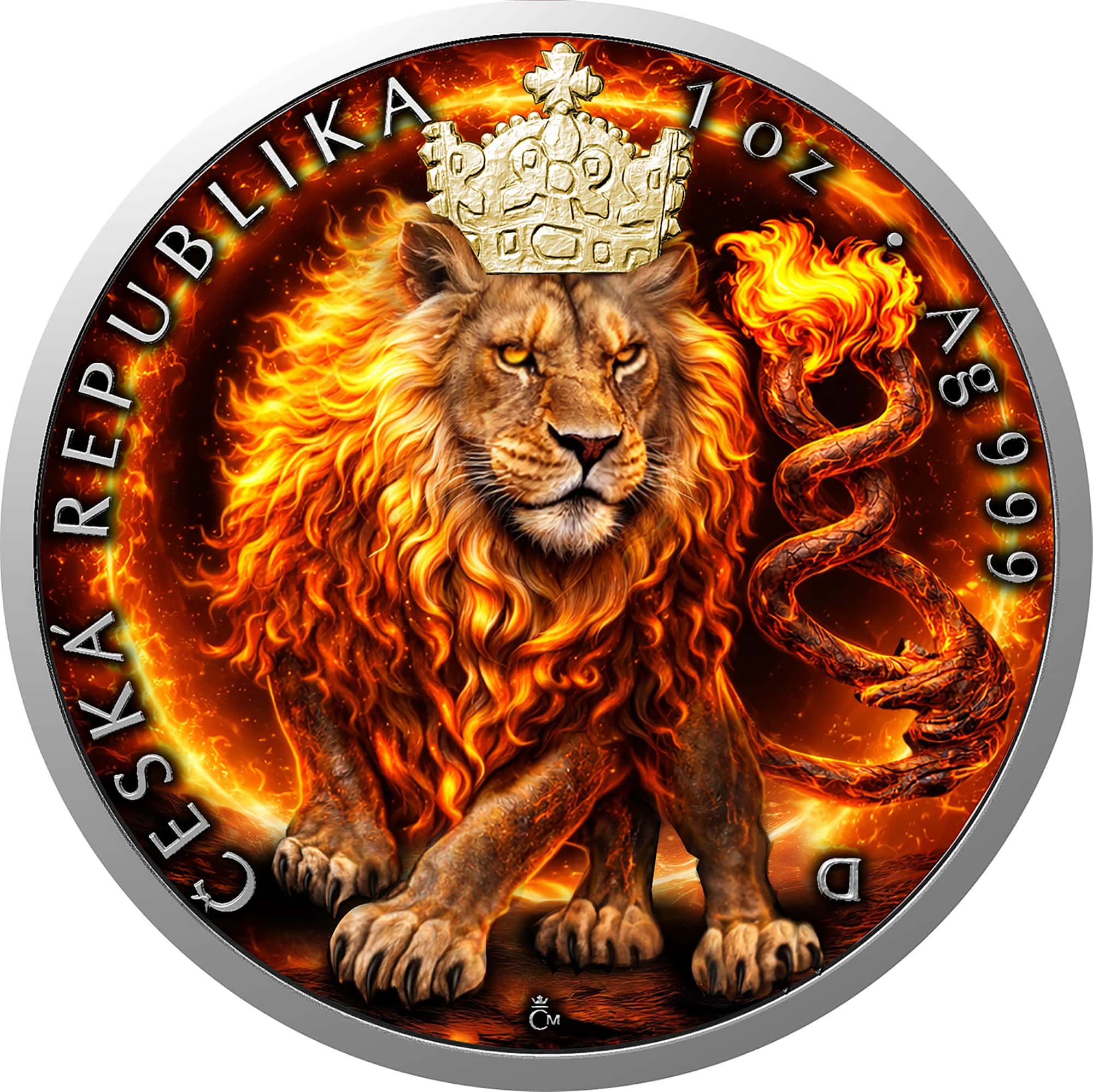 Niue - 2026 - 2 Dollars - Czech Lion 1oz silver