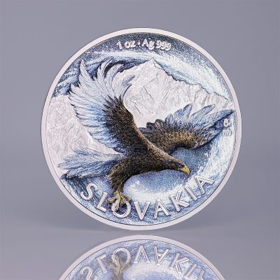 Niue - 2026 - 2 Dollars - Slovak Eagle 1oz silver