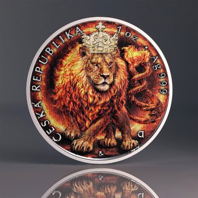 Niue - 2026 - 2 Dollars - Czech Lion 1oz silver