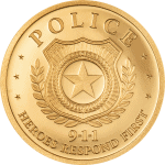 Cook Islands - 2026 - 10 Dollars - First Responders POLICE 1gram gold (incl box)