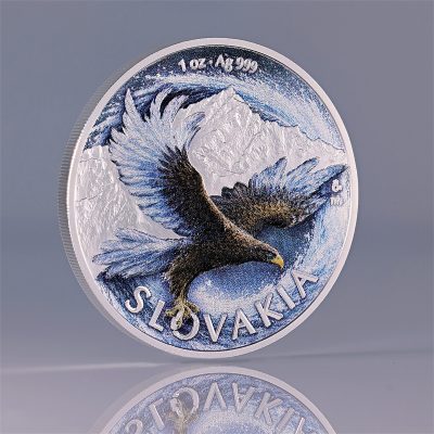 Niue - 2026 - 2 Dollars - Slovak Eagle 1oz silver