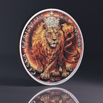 Niue - 2026 - 2 Dollars - Czech Lion 1oz silver