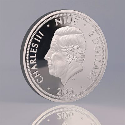 Niue - 2026 - 2 Dollars - Slovak Eagle 1oz silver