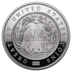 Niue - 2026 - 5 Dollars - 1849 Liberty Head Double Eagle (Greatest United States coins series) 2oz silver
