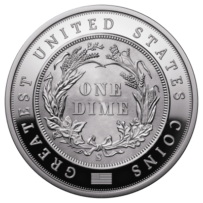 Niue - 2026 - 5 Dollars - 1849 Liberty Head Double Eagle (Greatest United States coins series) 2oz silver