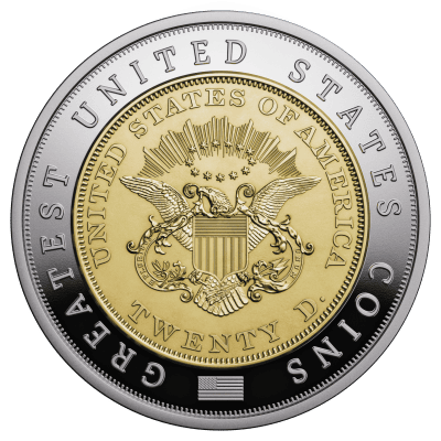 Niue - 2026 - 5 Dollars - 1849 Liberty Head Double Eagle (Greatest United States coins series) 2oz silver
