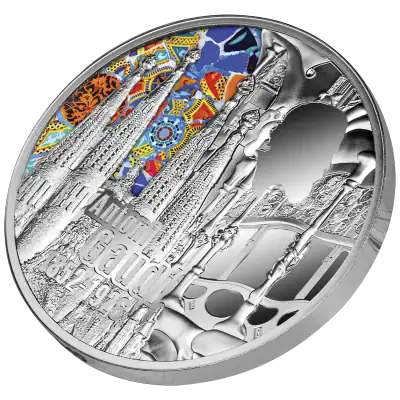Malta - 2026 - 5 Euro - Antonio Gaudi 100th Anniversary Sagrada Familia