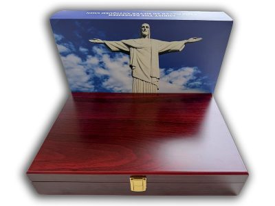 Cameroon - 2026 - 10000 Francs - Christ the Redeemer 3D Antiqued 1 KILO silver