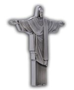 Cameroon - 2026 - 10000 Francs - Christ the Redeemer 3D Antiqued 1 KILO silver