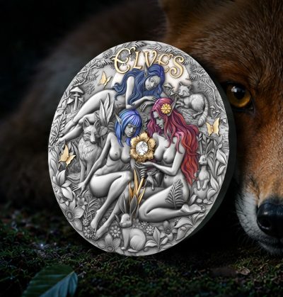 Niue - 2026 - 5 Dollars - Elves (Eternal Sisters series) 2oz silver