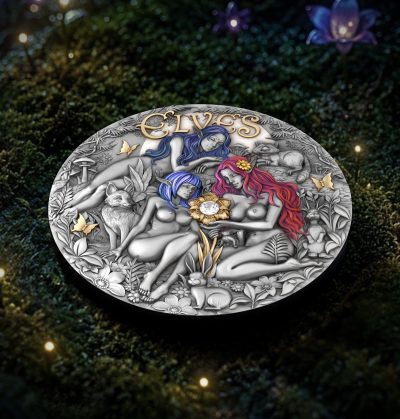 Niue - 2026 - 5 Dollars - Elves (Eternal Sisters series) 2oz silver