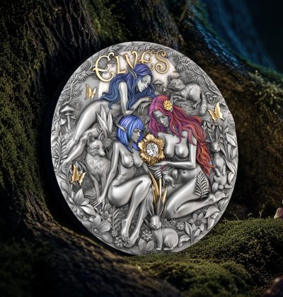Niue - 2026 - 5 Dollars - Elves (Eternal Sisters series) 2oz silver