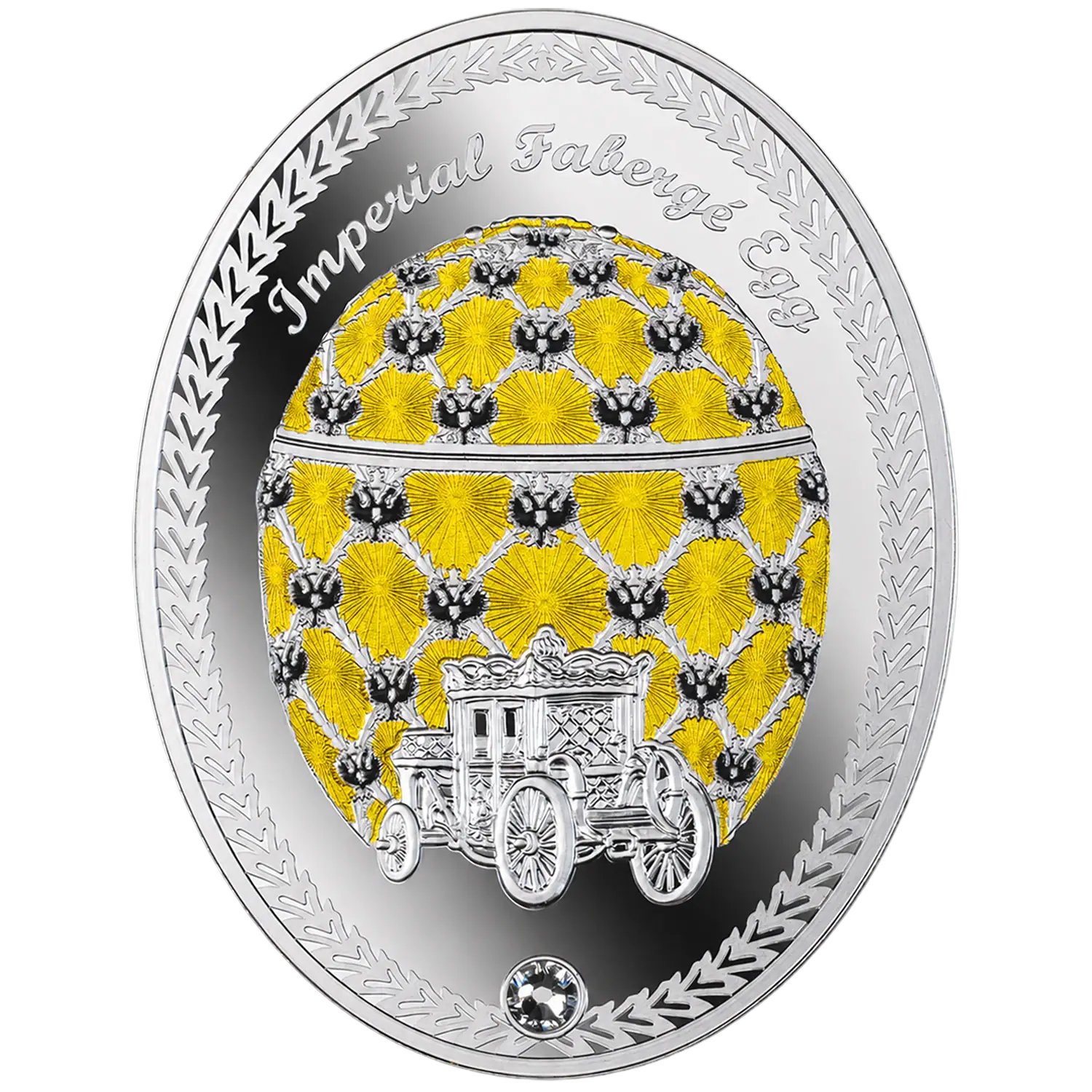 Niue - 2026 - 2 Dollars - Coronation Egg 56.56 gr silver