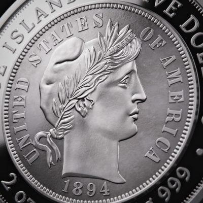 Niue - 2026 - 5 Dollars - 1849 Liberty Head Double Eagle (Greatest United States coins series) 2oz silver