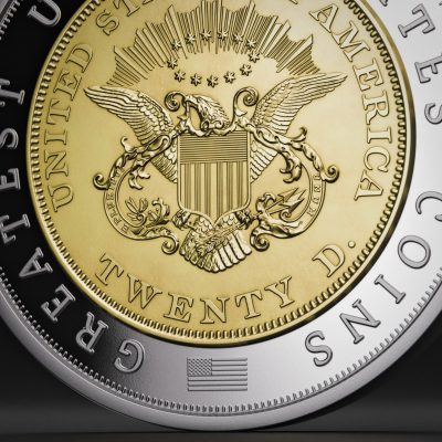 Niue - 2026 - 5 Dollars - 1849 Liberty Head Double Eagle (Greatest United States coins series) 2oz silver - Image 2
