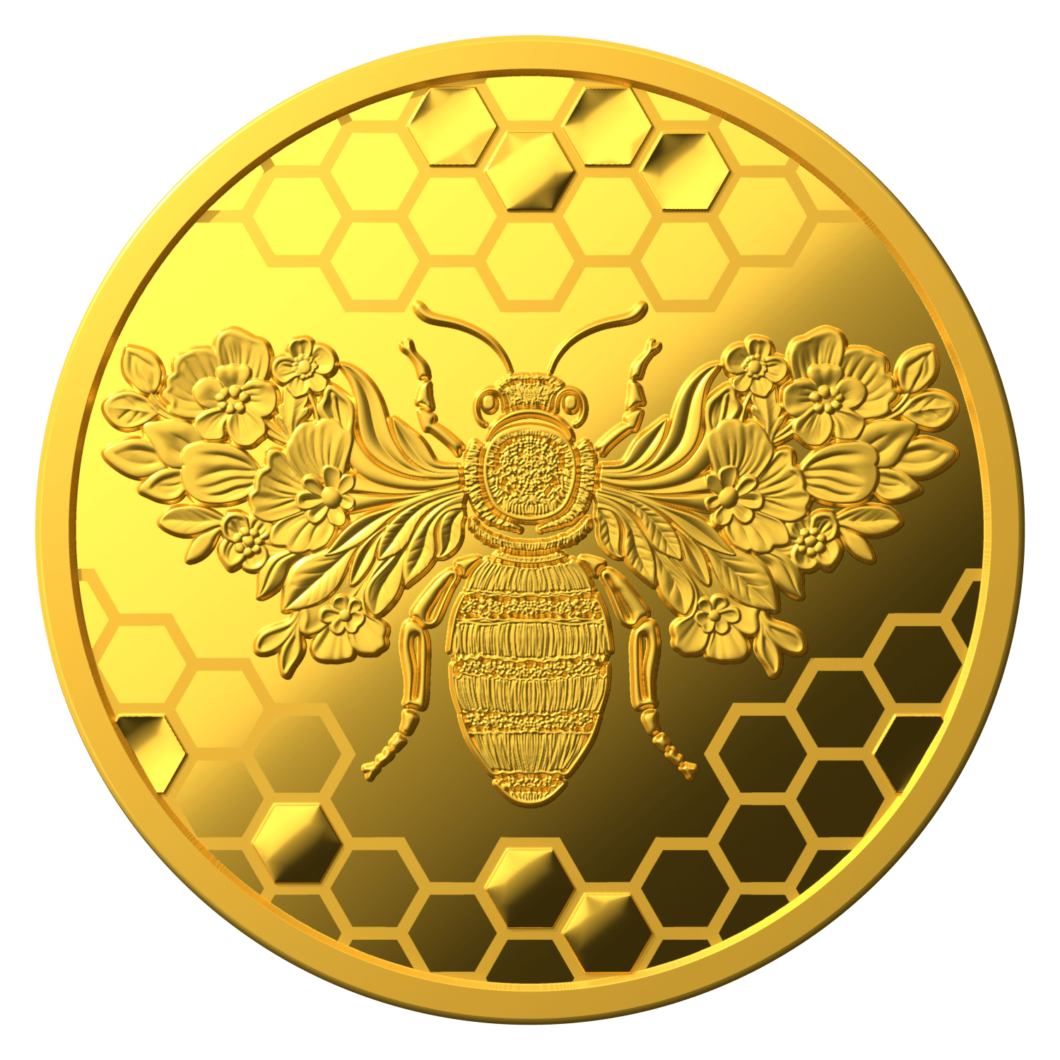 Niue - 2026 - 5 Dollars - Gold Bee 1/25 oz small gold