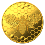 Niue - 2026 - 5 Dollars - Gold Bee 1/25 oz small gold