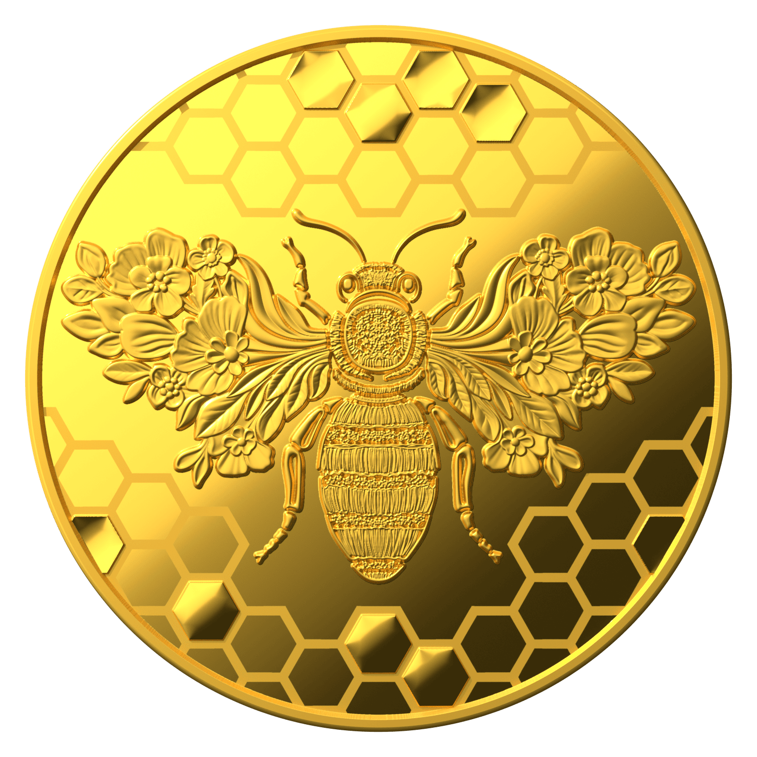 Niue - 2026 - 25 Dollars - Gold Bee 1/10 oz gold
