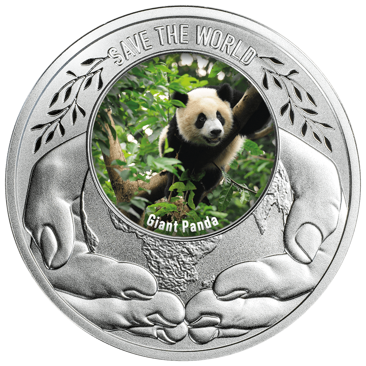 Cameroon - 2026 - 500 Francs – Giant Panda 1/2oz silver (Save the World series)