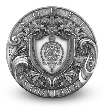 Niue - 2026 - 5 Dollars - Sohei (The Warrior's Path series) 2oz silver