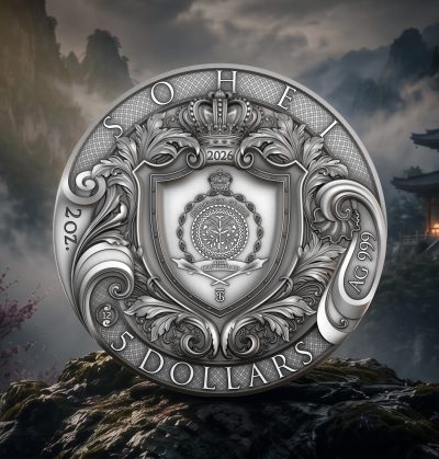 Niue - 2026 - 5 Dollars - Sohei (The Warrior's Path series) 2oz silver