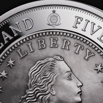 Niue - 2026 - 5 Dollars - 1794 Flowing Hair silver Dollar (Greatest United States coins series) 2oz silver
