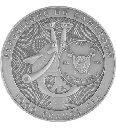 Cameroon - 2025 - 1000 Francs - The Star Diaries (Master of Science Fiction series) 2oz silver