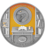 Cameroon - 2025 - 2000 Francs - The Star Diaries (Master of Science Fiction series) 200gr silver