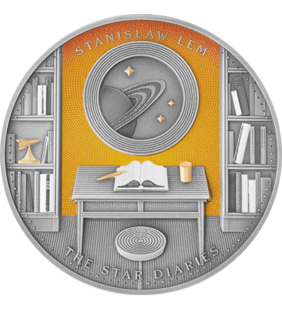 Cameroon - 2025 - 2000 Francs - The Star Diaries (Master of Science Fiction series) 200gr silver