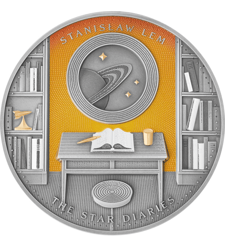 Cameroon - 2025 - 2000 Francs - The Star Diaries (Master of Science Fiction series) 200gr silver