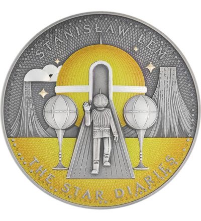 Cameroon - 2025 - 1000 Francs - The Star Diaries (Master of Science Fiction series) 2oz silver
