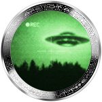 Cameroon - 2026 - 1000 Francs - UFO RECORDING NIGHTVISION (UFO & Aliens series) 1oz silver