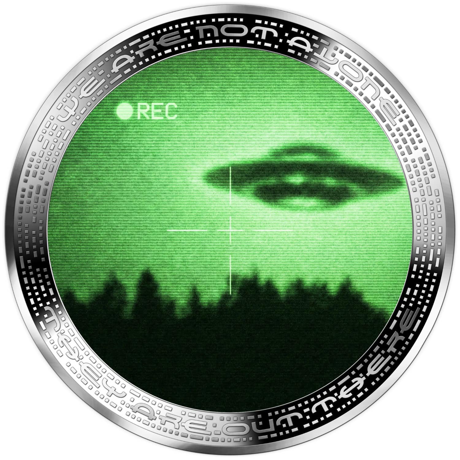 Cameroon - 2026 - 1000 Francs - UFO RECORDING NIGHTVISION (UFO & Aliens series) 1oz silver