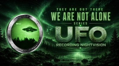 Cameroon - 2026 - 1000 Francs - UFO RECORDING NIGHTVISION (UFO & Aliens series) 1oz silver