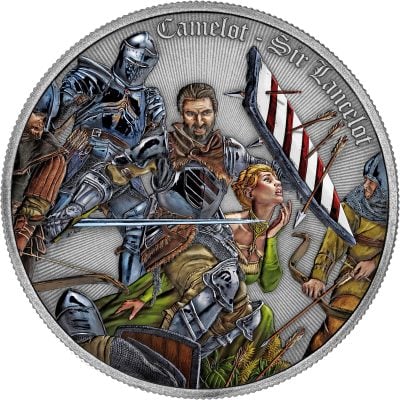 Niue - 2024 - 2 Dollars - Sir Lancelot (Camelot series)