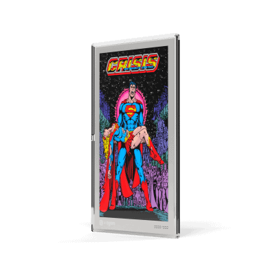 Niue - 2026 - 2 Dollars - Death of Supergirl - Crisis on Infinite Earths (1985) #7 (DC Comics series) 1oz silver chase box