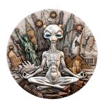 Niue - 2026 - 5 Dollars - Darkest Hour - Alien 2oz silver