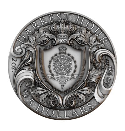 Niue - 2026 - 5 Dollars - Darkest Hour - Alien 2oz silver