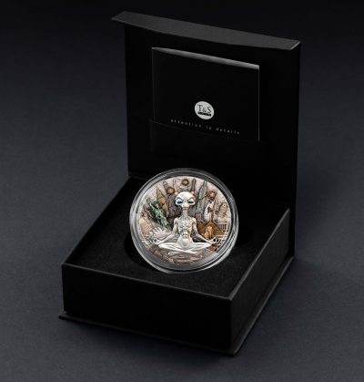 Niue - 2026 - 5 Dollars - Darkest Hour - Alien 2oz silver