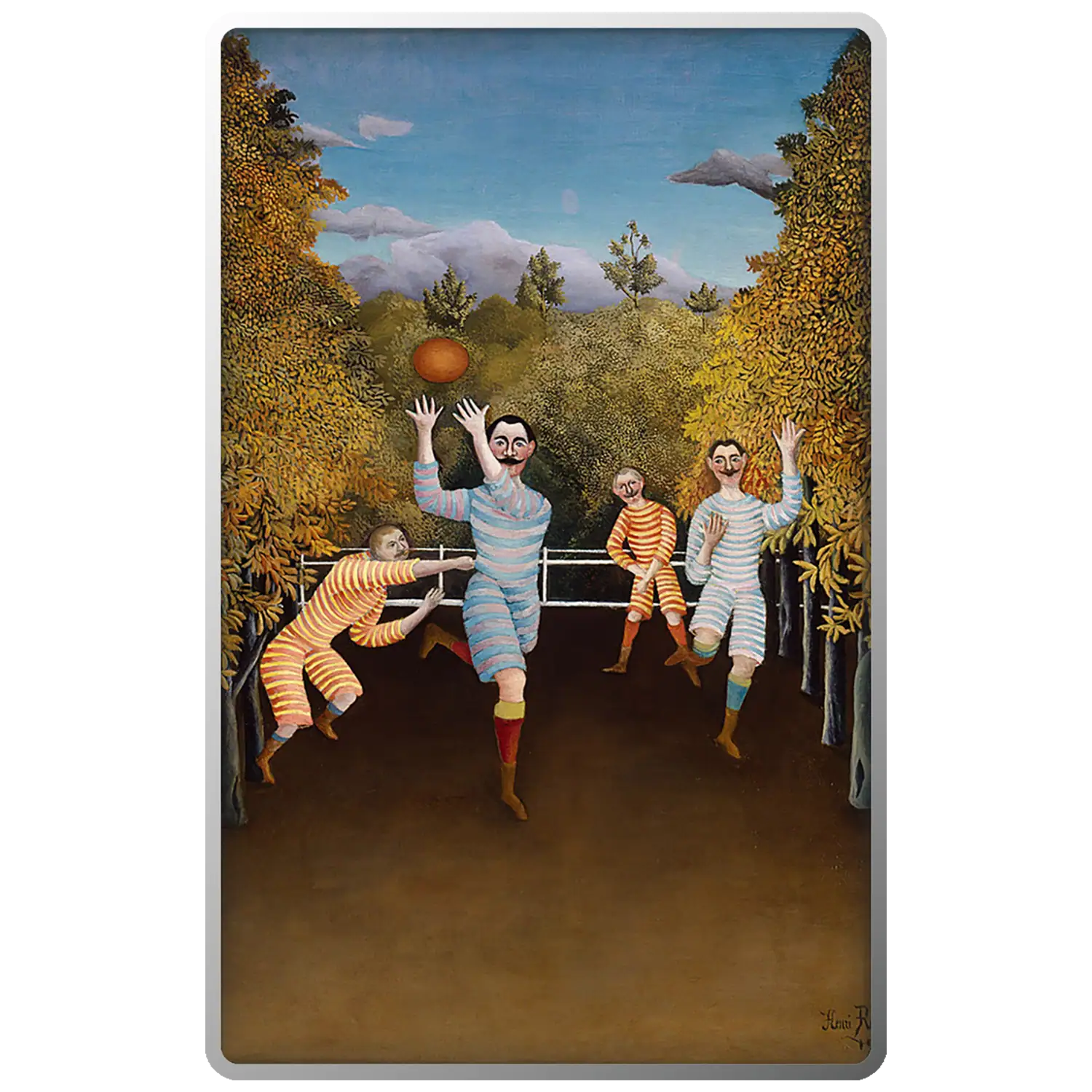 Cameroon - 2026 - 500 Francs - The Football Players (Henri Rousseau series)