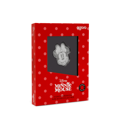 Niue - 2026 - 1 Dollar - Minnie Mouse Iconic Expressions (Mickey and Friends series) 1/2oz silver