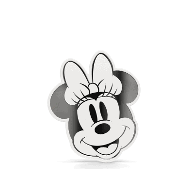 Niue - 2026 - 1 Dollar - Minnie Mouse Iconic Expressions (Mickey and Friends series) 1/2oz silver