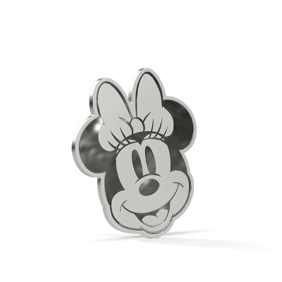 Niue - 2026 - 1 Dollar - Minnie Mouse Iconic Expressions (Mickey and Friends series) 1/2oz silver