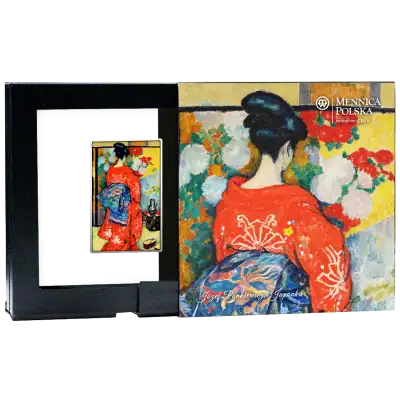 Cameroon - 2026 - 500 Francs – Japanase Woman (Józef Pankiewicz series)