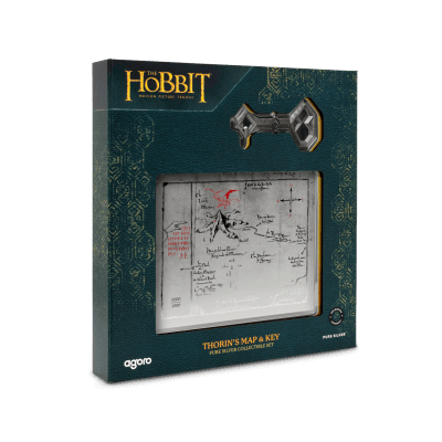 Niue - 2026 - 1 + 2 Dollars - Thorin's Map and Key The Hobbit (Lord of the Rings series) 5gr silver foil + 3/4oz silver