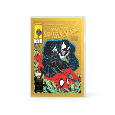 Niue - 2026 - Collector Box - Spider-Man: Comic Art Through The Ages (Marvel series) 1oz silver with pure 1oz Gold Chase
