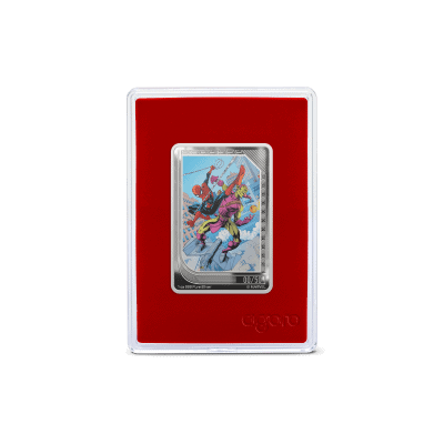 Niue - 2026 - Collector Box - Spider-Man: Comic Art Through The Ages (Marvel series) 1oz silver with pure 1oz Gold Chase