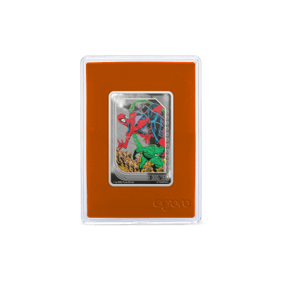 Niue - 2026 - Collector Box - Spider-Man: Comic Art Through The Ages (Marvel series) 1oz silver with pure 1oz Gold Chase